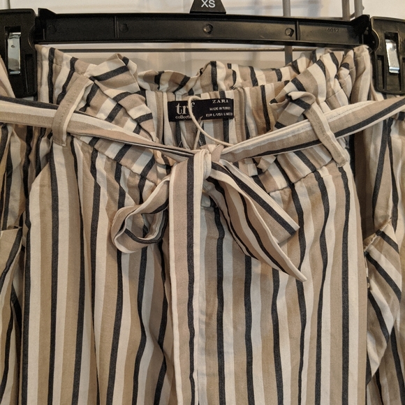 Zara Trafaluc Striped lightweight trousers - Picture 4 of 6
